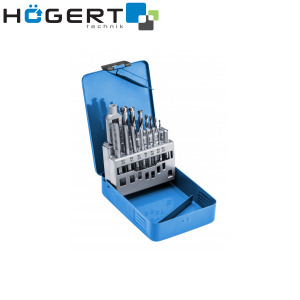 Set nareznica i burgija-borera Hoegert 15-dijelni M3-M12 HT3B581