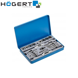 Set za narezivanje Hoegert 20-dijelni M3-M12 HT3B580