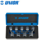 Set nasadnih ključeva s unutarnjim TX profilom 1/2" UNIOR 191 607314 E10-E 24/9