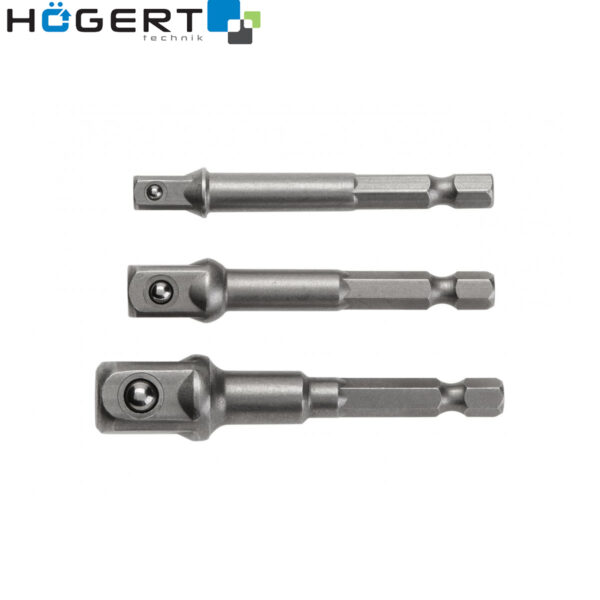 Set nastavaka za bitove prihvata Hoegert 1/4” i 3/8” i 1/2” – HT1S445