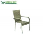 Stolica od ratana - siva Green bay Atlantic 060350