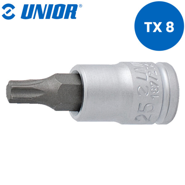 Nasadni ključ 1/4" UNIOR 187 607903 TX8