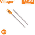 Burgija - borer za beton Villager Impact Line 060595 6.5x160mm SDS-Plus