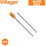 Burgija - borer za beton Villager Impact Line 060593 6x110mm SDS-Plus