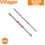 Burgija - borer za drvo - spiralna Villager Impact Line 062708 8x230mm