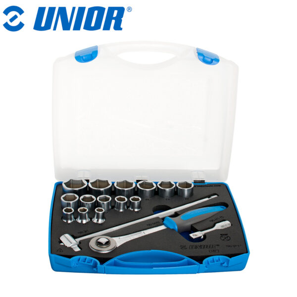 Set nasadnih ključeva 1/2" u plastičnoj kutiji UNIOR 190 622022 10-32/17