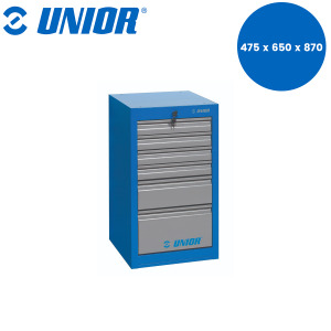 Uži ormar za alat - 6 fioka UNIOR 990 625622 475x650x870mm