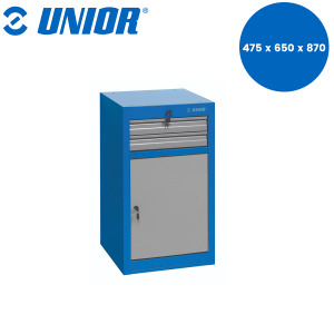 Širi ormar za alat - 2 fioke i vrata UNIOR 990 625624 475x650x870mm