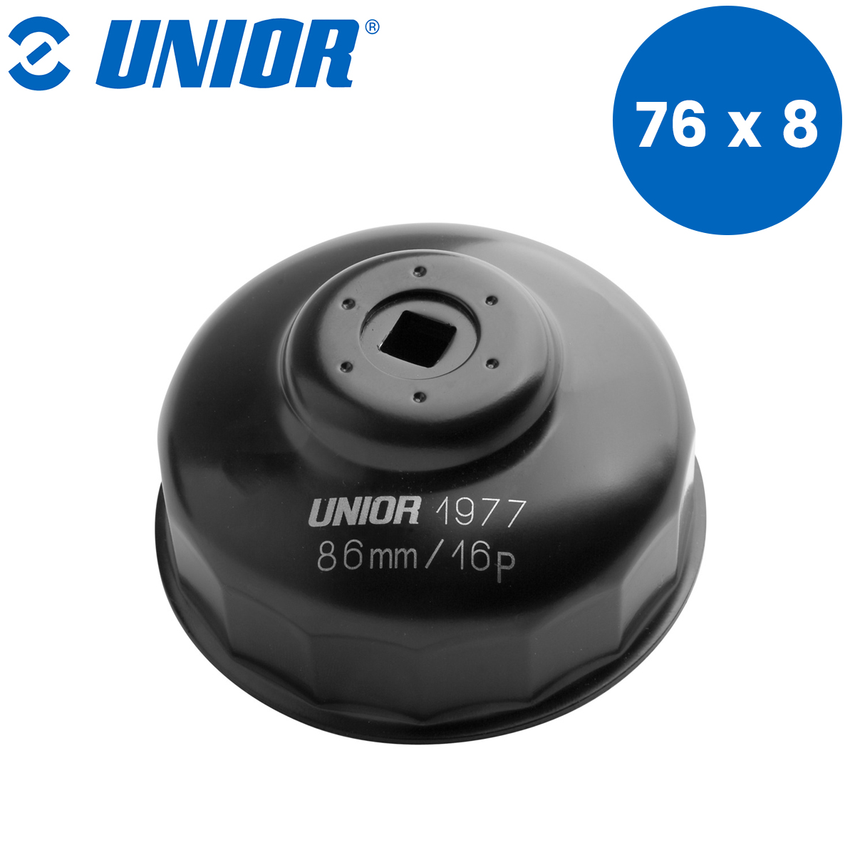 Ključ za uljni filter UNIOR 1977 620269 76 x 8 Ključ za filter ulja UNIOR 1977 620269 76x8mm