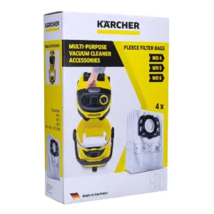 Filterske vrećice za usisivač od flisa KARCHER 2.863-006.0 za WD 4 WD 5 i WD 6