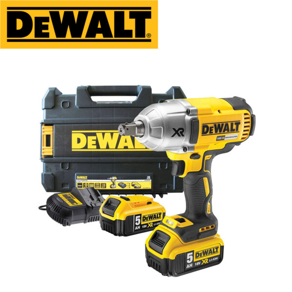 Aku udarni odvijač DeWalt DCF899P2 Brushless 18V sa dvije 5Ah baterije i punjačem u koferu
