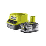 Baterija za aku uređaje 4.0 Ah i brzi punjač Ryobi 18V ONE+ RC18120-140
