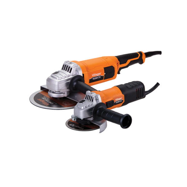 Set - velika i mala električna ugaona - kutna brusilica Villager VLN 453 600W 115mm i VLN 469 2000W 230mm