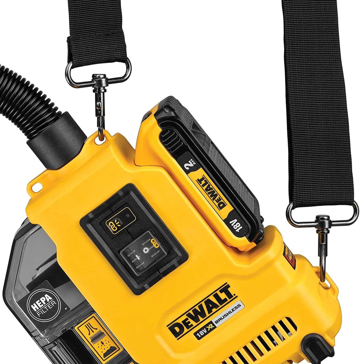 Aku usisivač za suho usisavanje DeWalt 18V XR DWH161N