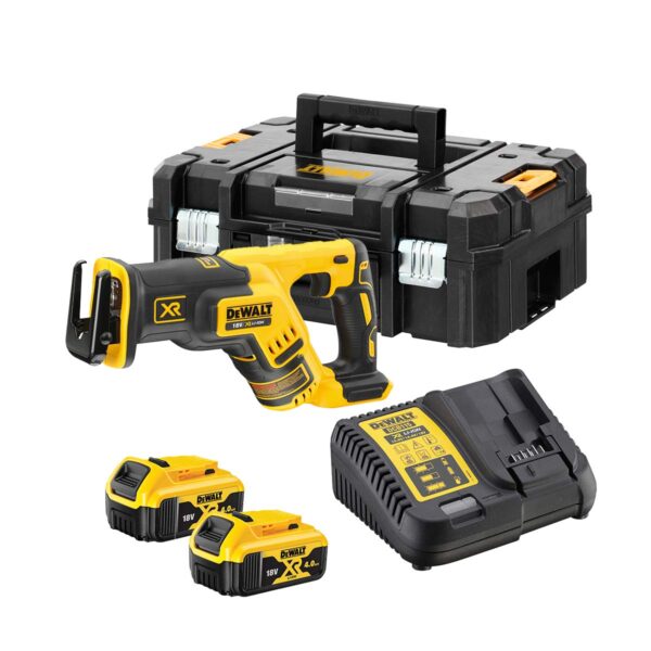 Aku recipročna pila - lisičiji rep DeWalt DCS367P2 18V XR sa dvije 5Ah baterije i punjačem u TSTAK koferu