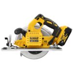 Aku ručna kružna pila - cirkular DeWalt DCS572P2 18V XR 184mm sa dvije 5Ah baterije i punjačem u TSTAK koferu