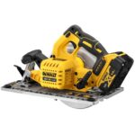 Aku ručna kružna pila - cirkular DeWalt DCS572P2 18V XR 184mm sa dvije 5Ah baterije i punjačem u TSTAK koferu