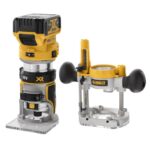 Aku glodalica za utore za drvo - keksarica DeWalt DCW604P2 18V XR sa 2 baterije 5Ah i punjačem u koferu