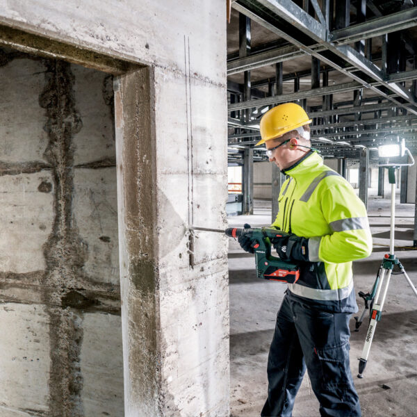 Aku udarna bušilica Metabo KHA 36 600795650 LTX Quick SDS-Plus 36V sa dvije 5.2Ah baterije i punjačem u koferu