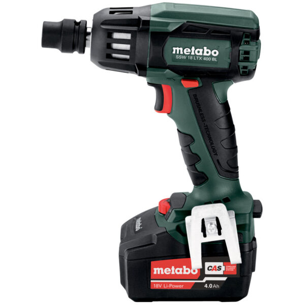 Aku udarni odvijač Metabo ASC55 SSW 18 LTX 400 60220550 18V 620Nm 1/2" sa 2 baterije 4.0Ah i punjačem u koferu