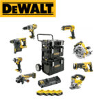 Aku set alata 8-dijelni DeWalt DCK854P4 18V XR sa četiri 5Ah baterije i punjačem u TSTAK koferima