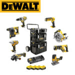 Aku set alata 8-dijelni DeWalt 18V XR sa četiri 5Ah baterije i punjačem DCK856P4