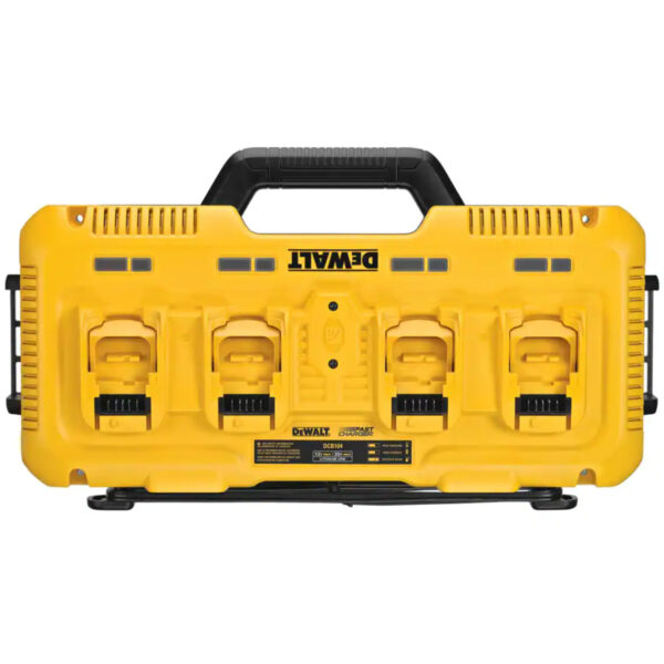 Brzi punjač za aku baterije DeWalt Max 20-60V četiri slota DCB104
