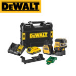 Laserski nivelir poprečni DeWalt DCE822D1G18 50m 18V XR sa 2Ah baterijom i punjačem u koferu