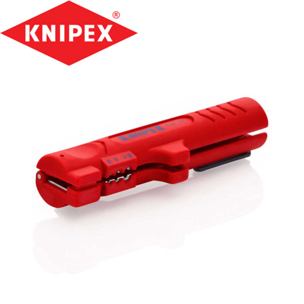 Skidač izolacije za ravne i okrugle kablove Knipex 16 64 125 SB 4 – 13mm / 125mm