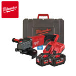 Aku ugaona-kutna brusilica Milwaukee M18 ONEFLAG230XPDB-122C 4933478783 18V 230mm sa dvije 12Ah baterije i punjačem u koferu