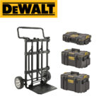Set kofera i kutija za skladištenje i kolica DeWalt Toughsystem 2.0 DWST83401-1 4-dijelni