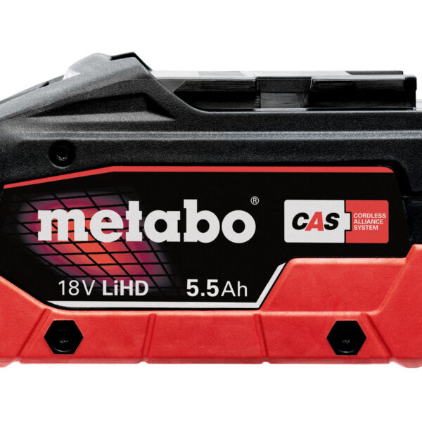 Baterija za aku uređaje Metabo 18V 5.5Ah LiHD 625368000