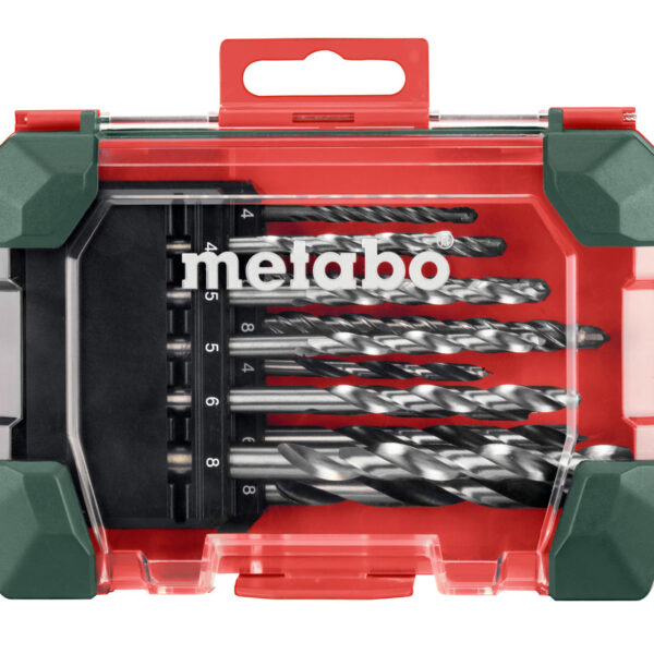 Set burgija-borera za bušilice za drvo-metal-beton Metabo 626728000 4-8mm 13-dijelni u torbici
