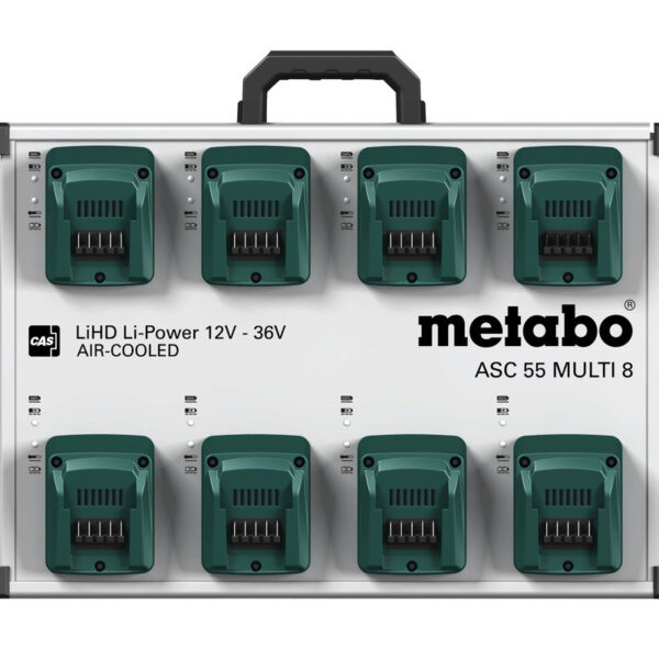 Punjač za aku baterije Metabo ASC Multi 8 / 12-36 V EU 8 slotova 627093