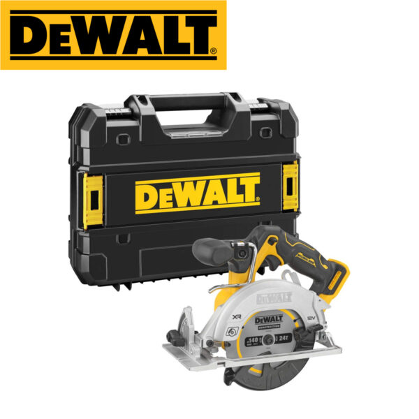 Aku ručna kružna pila - cirkular DeWalt DCS512NT 12V XR 140mm u TSTAK koferu
