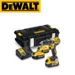 Aku bušilica - odvijač DeWalt DCD791P3K 18V XR sa tri 5Ah baterije i punjačem u koferu