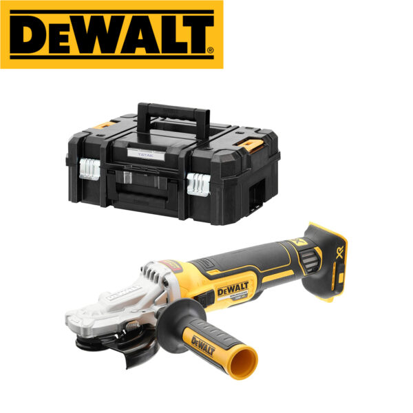 Aku ugaona - kutna brusilica DeWalt DCG405FNT 18V XR 125mm u koferu