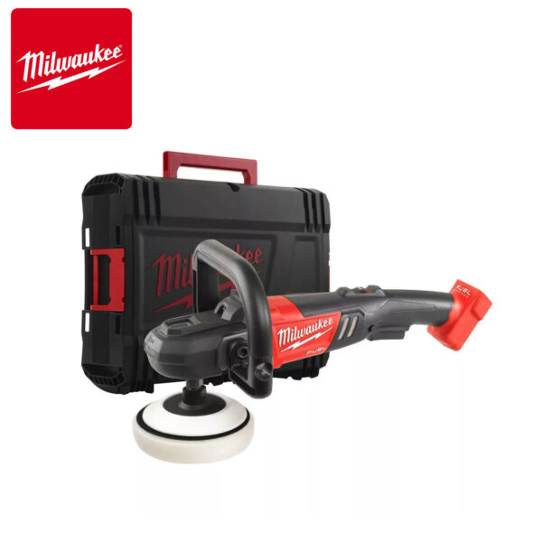 Aku brusilica za poliranje - polirka Milwaukee M18 FAP180-0X 4933451552 18V 180mm u koferu