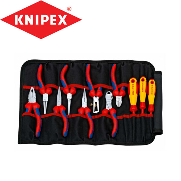 Set kliješta i izvijača-šarafcigera u torbici Knipex 00 19 41 11-dijelni