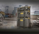 Set kofera i kutija za skladištenje i kolica DeWalt Toughsystem 2.0 DWST83401-1 4-dijelni