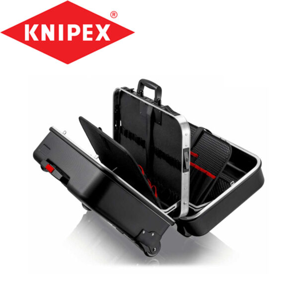 Kofer za alat 'Big Twin Move' sa pregradama i teleskopskom ručkom Knipex 00 21 41 LE 520x435x290mm