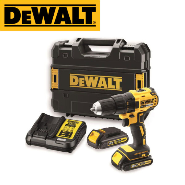 Aku bušilica - odvijač DeWalt DCD777S2T 18V XR sa dvije 1.5Ah baterije i punjačem u TSTAK koferu