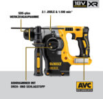Aku udarna bušilica DeWalt 18V DCH273NT XR SDS-Plus u TSTAK koferu