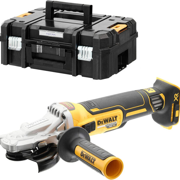 Aku ugaona - kutna brusilica DeWalt DCG405FNT 18V XR 125mm u koferu