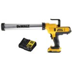 Aku pištolj za brtvljenje - silikon DeWalt DCE580D1 18V XR 600ml sa 2Ah baterijom i punjačem