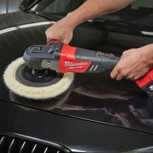 Aku brusilica za poliranje - polirka Milwaukee M18 FAP180-502X 4933451550 18V 180mm sa dvije 5Ah baterije i punjačem u koferu