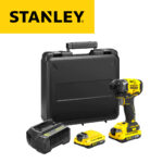 Aku udarni odvijač Stanley SFMCF820D2K 18V 190Nm 1/4" sa 2 baterije 2.0Ah i punjačem u koferu
