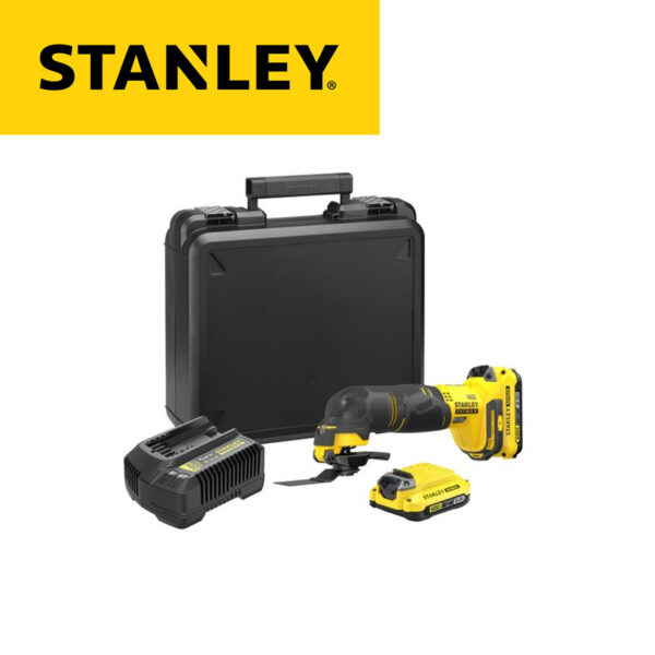 Aku višenamjenski-multifunkcijski alat Stanley SFMCE500D2K SFM V20 Multi Tool sa 2 baterije 2.0Ah i punjačem u koferu