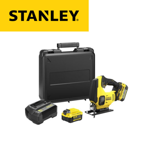 Aku ubodna pila Stanley SFMCS600M2K SFM V20 18V sa 2 baterije 4.0Ah i punjačem u koferu