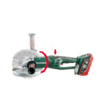 Aku ugaona - kutna brusilica Metabo WPB 36 LTX BL 230 61310166 36V 230mm sa dvije 6.2Ah baterije i punjačem